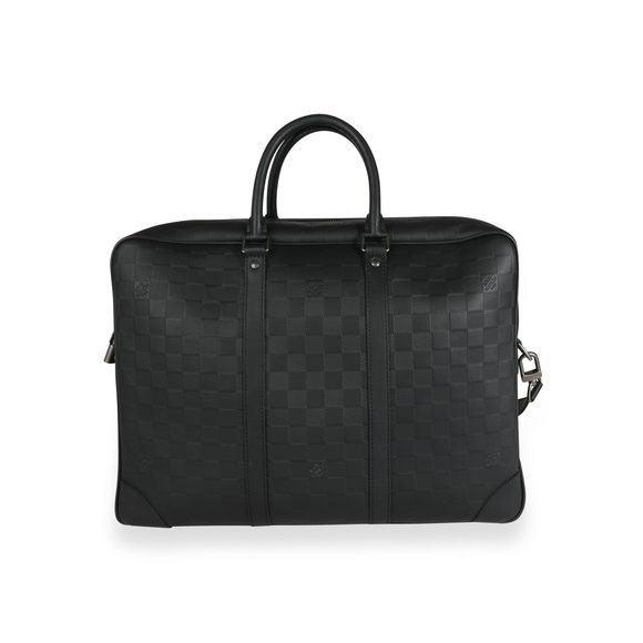 Louis Vuitton Onyx Damier Infini Porte-Documents Voyage Briefcase GM - Picture 1 of 8